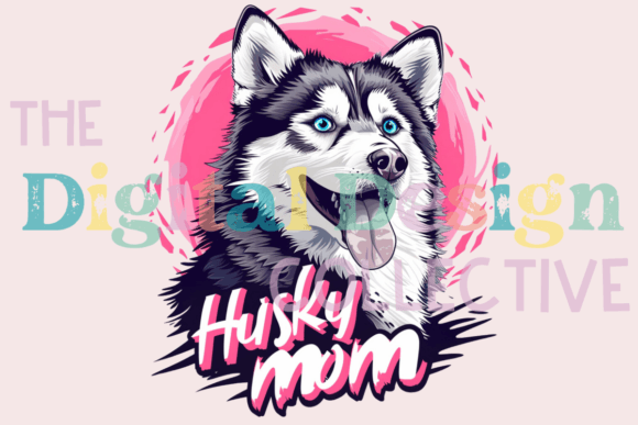 Creative Uses for a Watercolor Husky Mom Graphic
