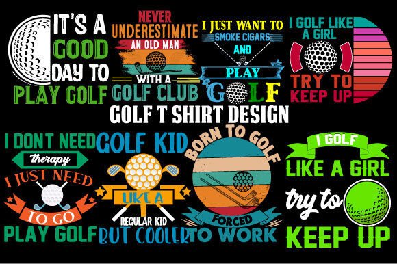 Designing with Character: The Golf Quotes Bundle