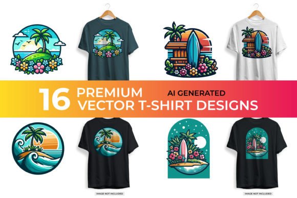 Island Graphic: Vector Art for Modern Design