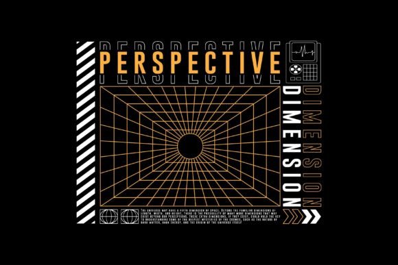 Streetwear Perspective Design Graphic: A Bold Urban Edge